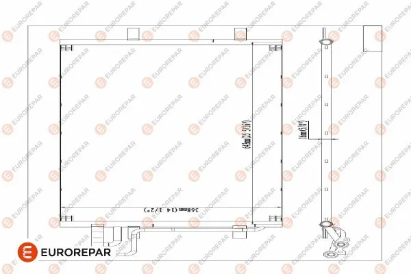 Condenseur, climatisation EUROREPAR 1610159980