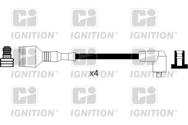 Kit de câbles d'allumage QUINTON HAZELL XC847