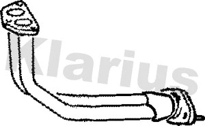 Tuyau d'échappement KLARIUS 301030