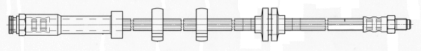 Flexible de frein CEF 511404