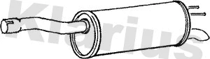 Silencieux arrière KLARIUS 221050
