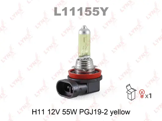 Ampoule, projecteur antibrouillard LYNXAUTO L11155Y