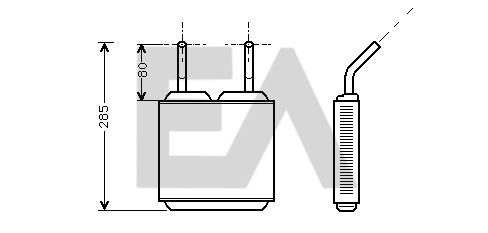Système de chauffage EACLIMA 45C54009