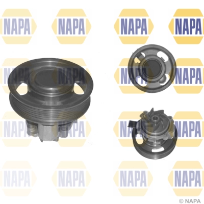 Pompe à eau, refroidissement du moteur NAPA NWP1415