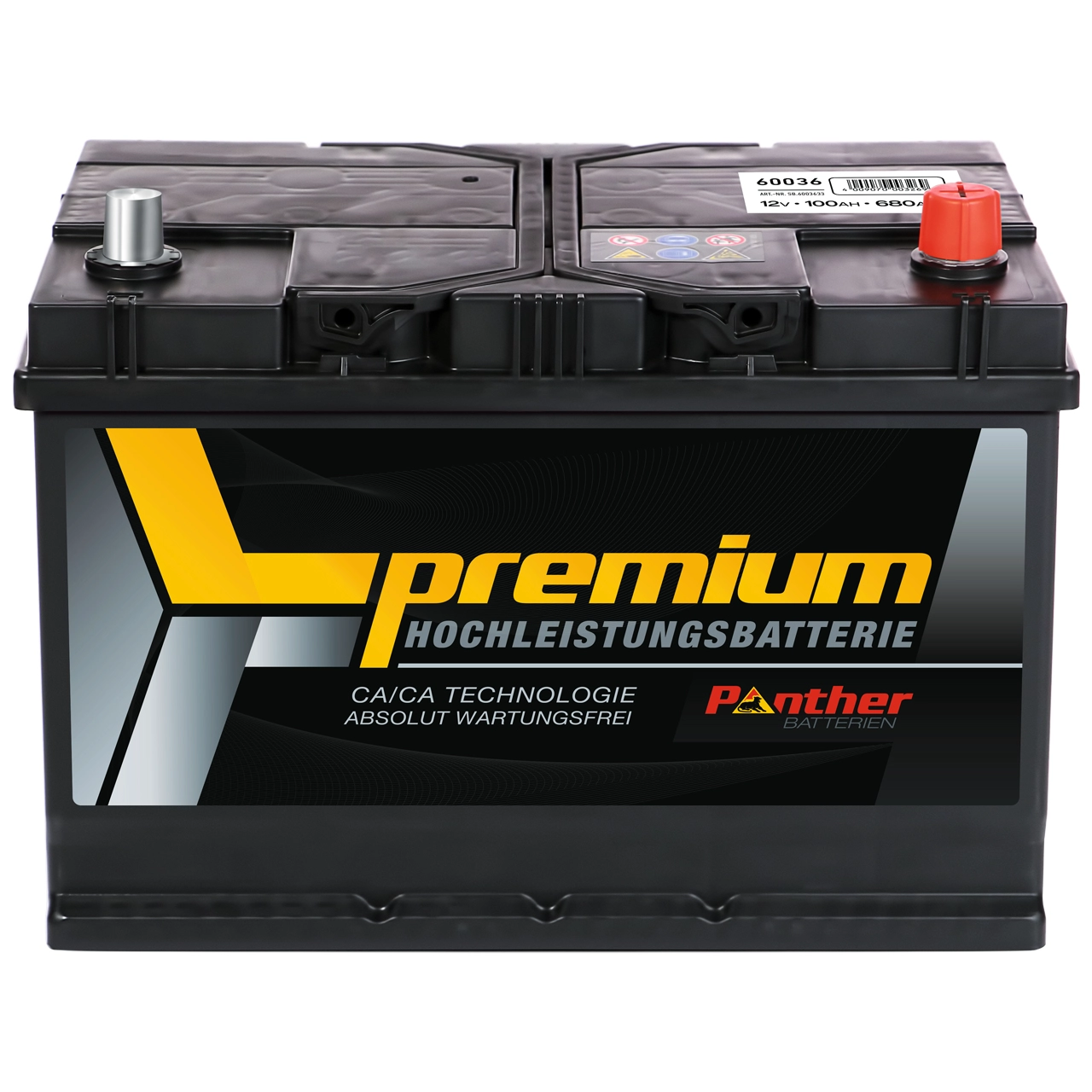 Batterie de démarrage PANTHER-BATTERIEN SB.6003633