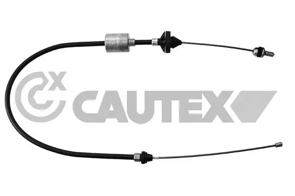 Tirette à câble, commande d'embrayage CAUTEX 028387