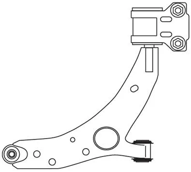 Bras de liaison, suspension de roue FRAP F4188