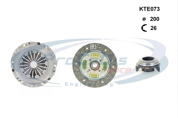 Kit d'embrayage PROCODIS FRANCE KTE073