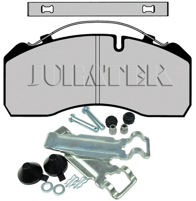 Kit de plaquettes de frein, frein à disque JURATEK JCP1329K1