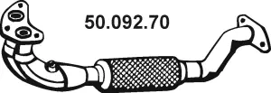 Tuyau d'échappement EBERSPÄCHER 50.092.70