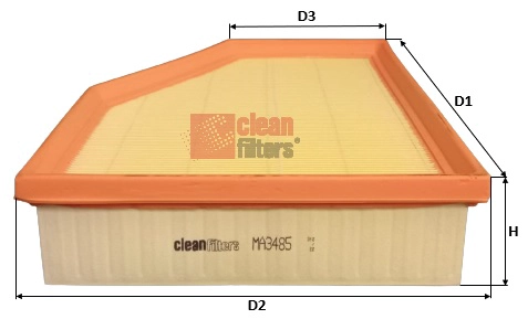Filtre à air CLEAN FILTERS MA3485