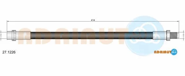 Flexible de frein ADRIAUTO 27.1226