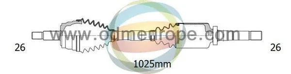 Arbre de transmission 4X4 ESTANFI EST-18-152040