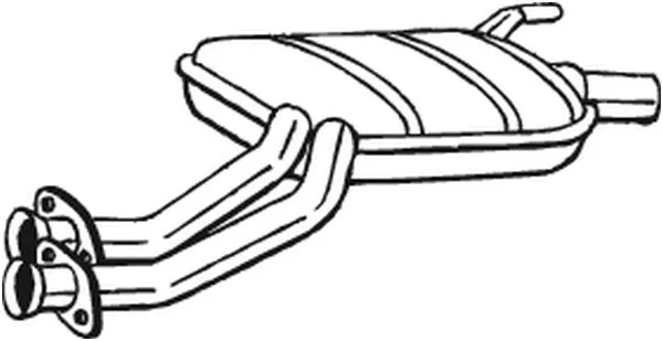 Silencieux central BOSAL 175-237