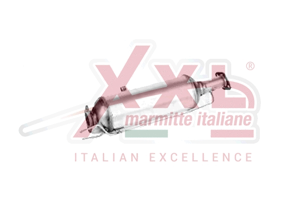 Filtre à particules / à suie, échappement XXLMARMITTEITALIANE KI002