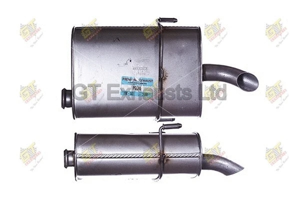 Silencieux arrière GT Exhausts GPG595