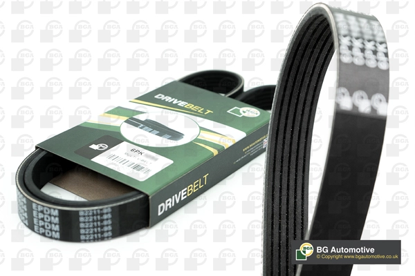 Courroie trapézoïdale à nervures BGA 6PK1502