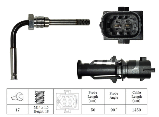 Capteur, température des gaz LEMARK LXT037