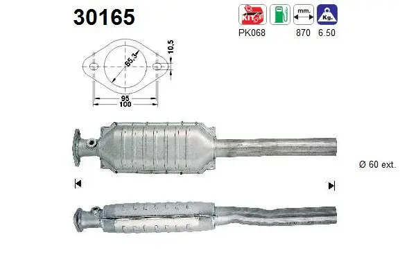 Catalyseur AS 30165