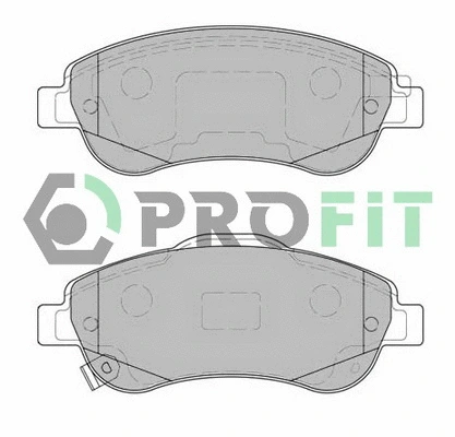 Kit de plaquettes de frein, frein à disque PROFIT 5000-2005