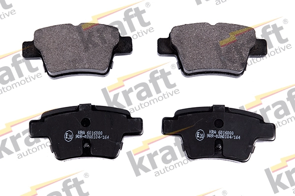 Kit de plaquettes de frein, frein à disque KRAFT AUTOMOTIVE 6016000