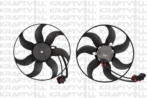 Ventilateur, refroidissement du moteur KRAFTVOLL GERMANY 08120024