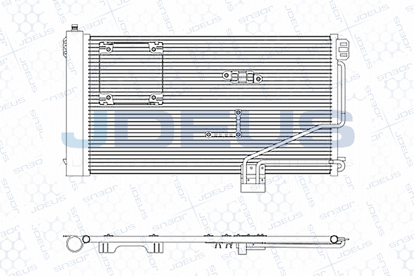 Condenseur, climatisation JDEUS M-717042A