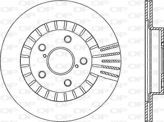 Disque de frein OPEN PARTS BDR1838.20