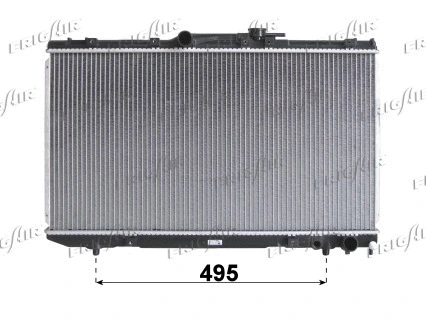 Radiateur, refroidissement du moteur FRIGAIR 0115.3145