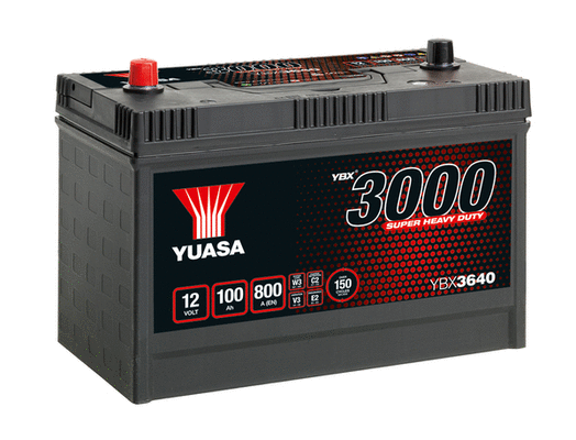 Batterie de démarrage YUASA YBX3640