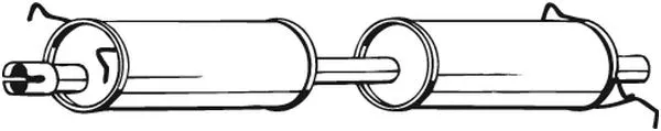 Silencieux central BOSAL 280-055