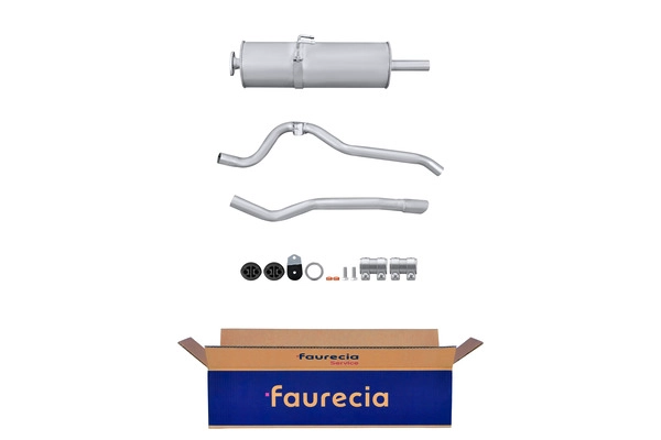 Silencieux arrière Faurecia FS70267