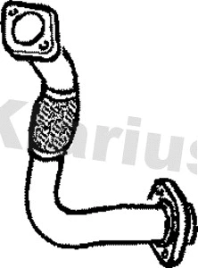 Tuyau d'échappement KLARIUS 301351