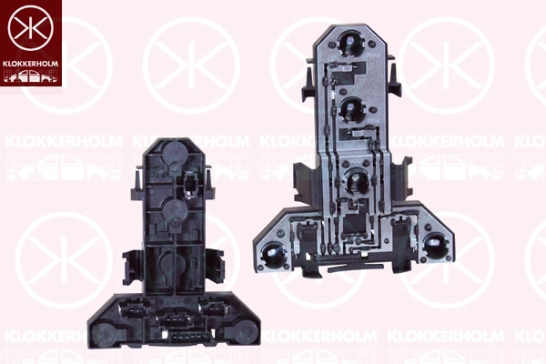 Support de lampe, feu arrière KLOKKERHOLM 95230780A1