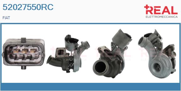 Turbocompresseur, suralimentation REAL 52027550RC