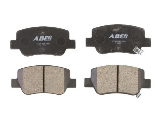 Kit de plaquettes de frein, frein à disque ABE C22040ABE