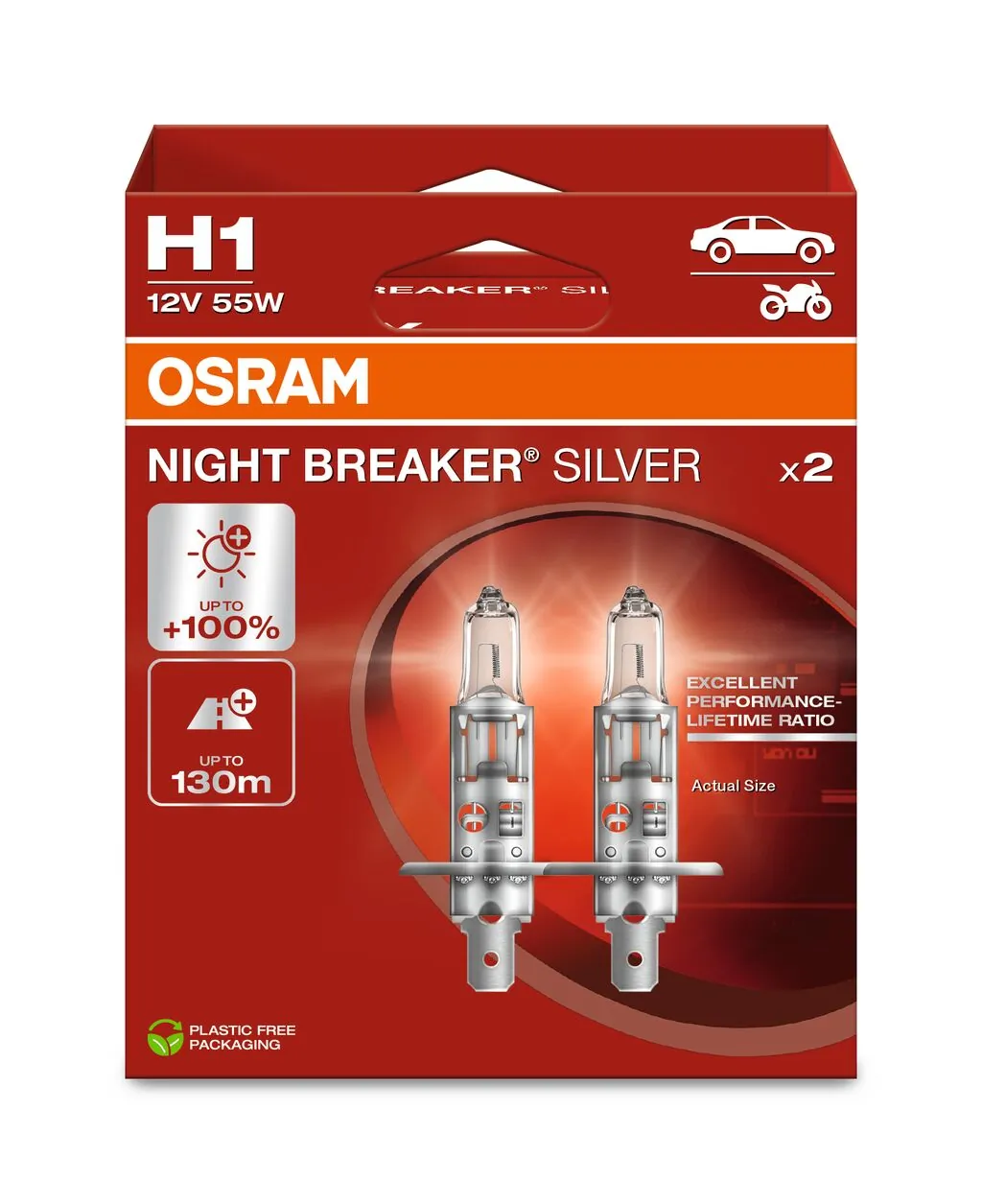 Ampoule, projecteur longue portée ams-OSRAM 64150NBS-2HB