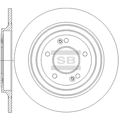 Disque de frein Hi-Q SD1152
