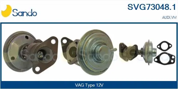 Vanne EGR SANDO SVG73048.1