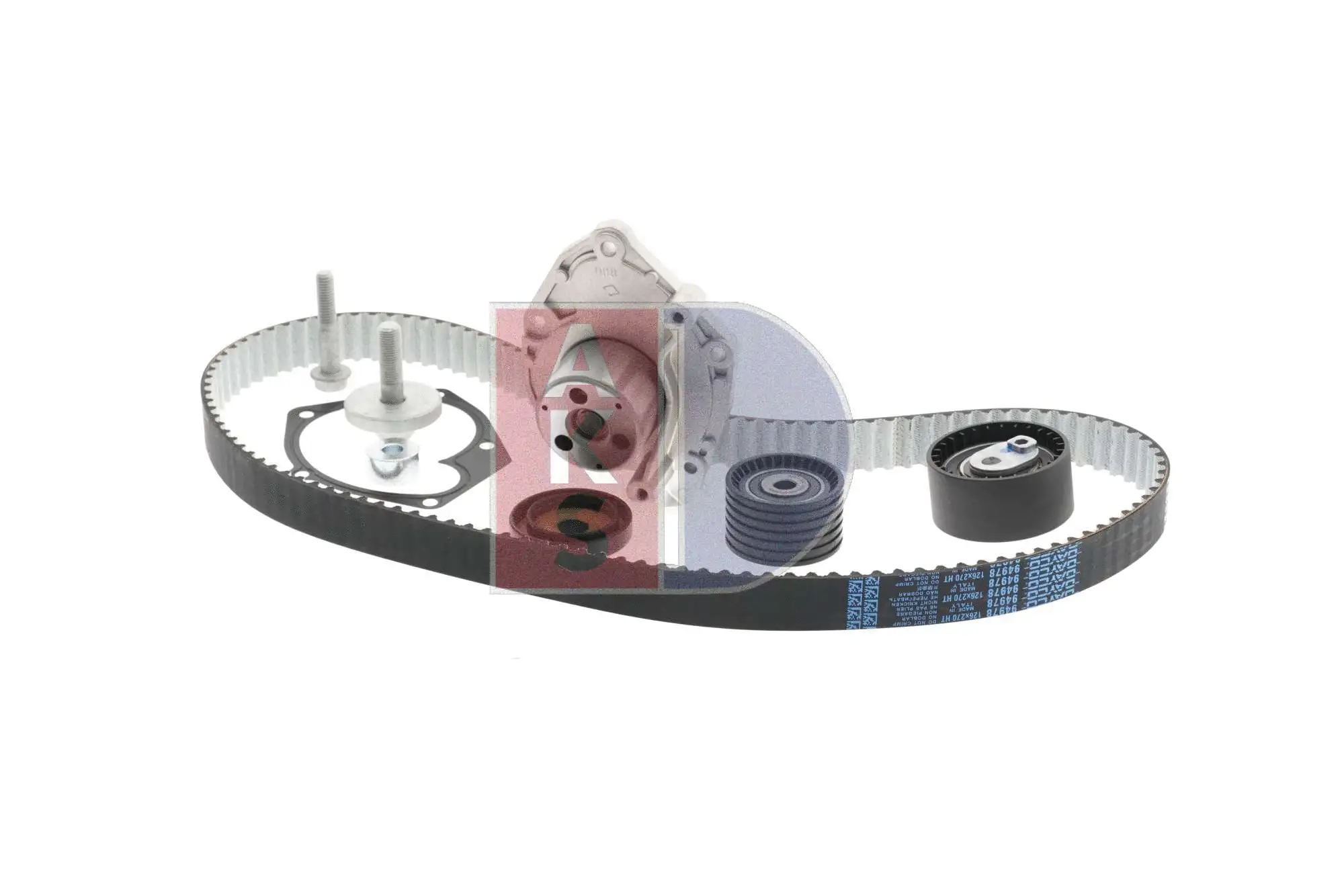 Pompe à eau + kit de courroie crantée AKS DASIS 570347N