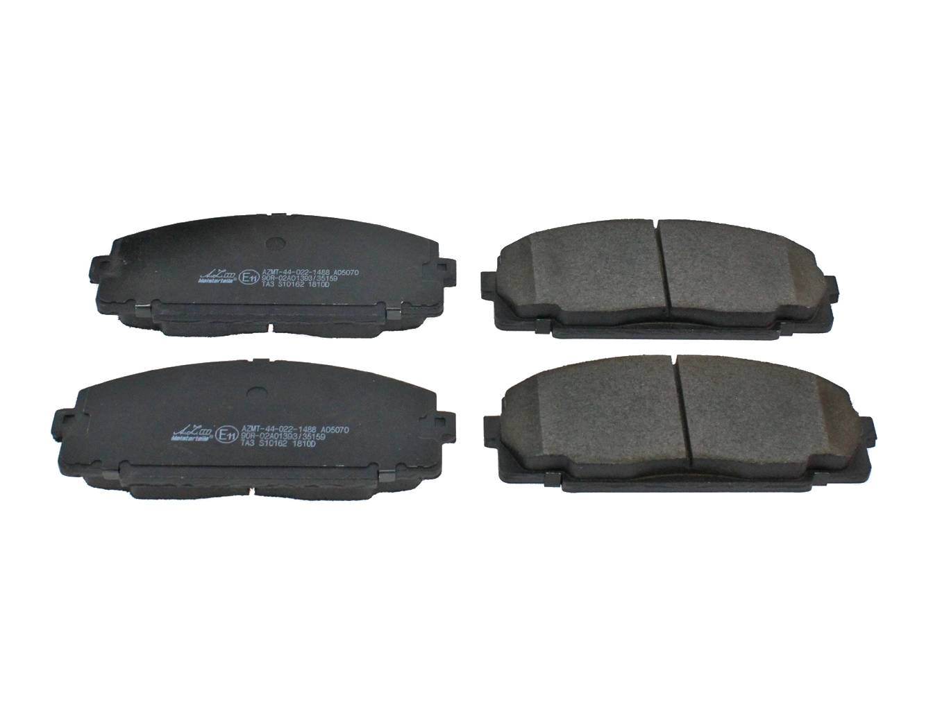 Kit de plaquettes de frein, frein à disque A.Z. Meisterteile AZMT-44-022-1488