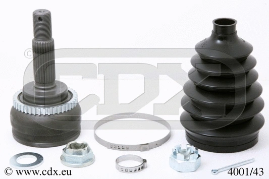 Jeu de joints, arbre de transmission CDX 4001/43