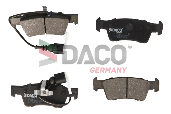 Kit de plaquettes de frein, frein à disque DACO Germany 324211