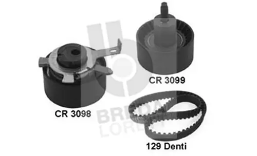 Kit de courroie crantée BREDA LORETT KCD0570