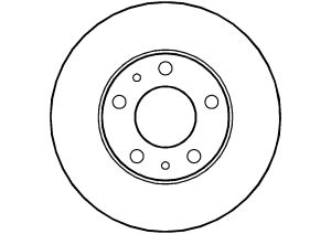 Disque de frein ABTEX BD426V
