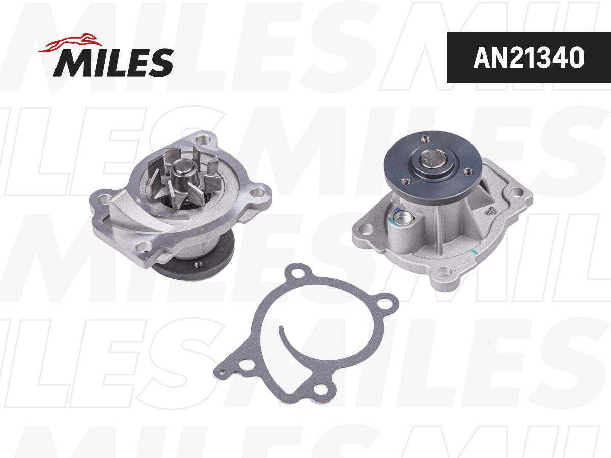 Pompe à eau, refroidissement du moteur MILES AN21340