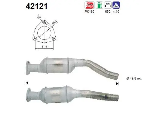 Catalyseur AS 42121