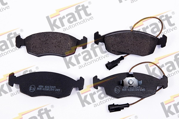 Kit de plaquettes de frein, frein à disque KRAFT AUTOMOTIVE 6003205
