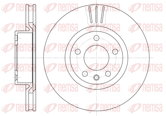 Disque de frein REMSA 6339.10
