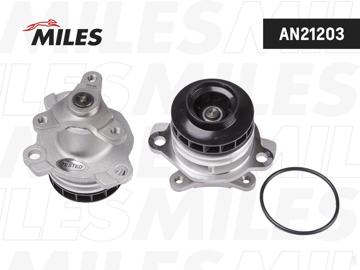 Pompe à eau, refroidissement du moteur MILES AN21203